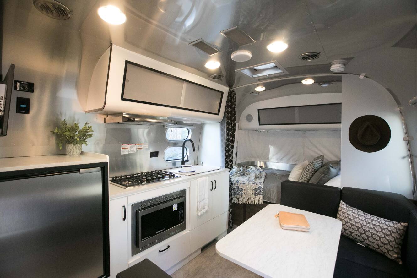 A photo of this 2023 Airstream CARAVEL 22FB
