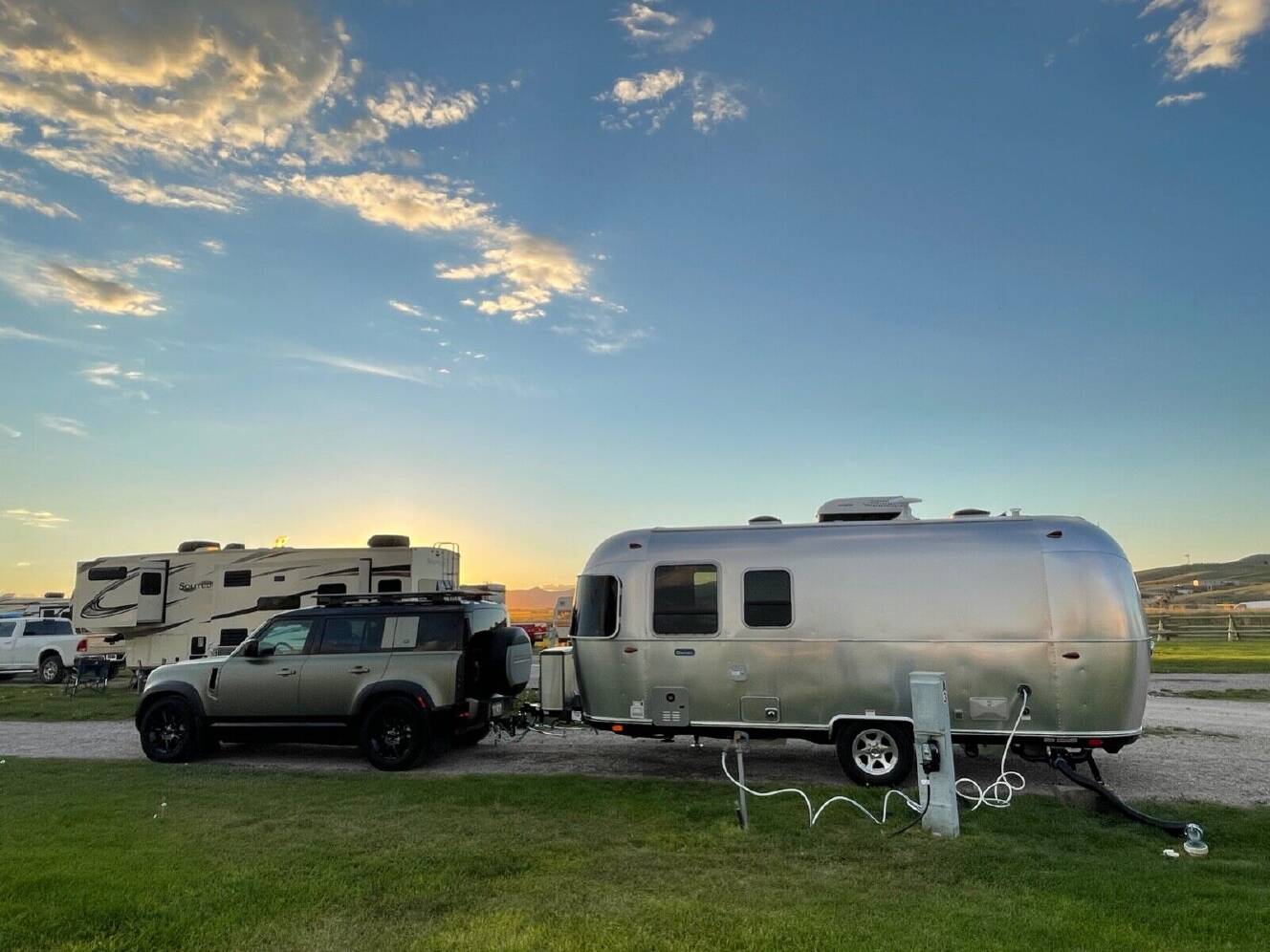 A photo of this 2021 Airstream BAMBI 22FB