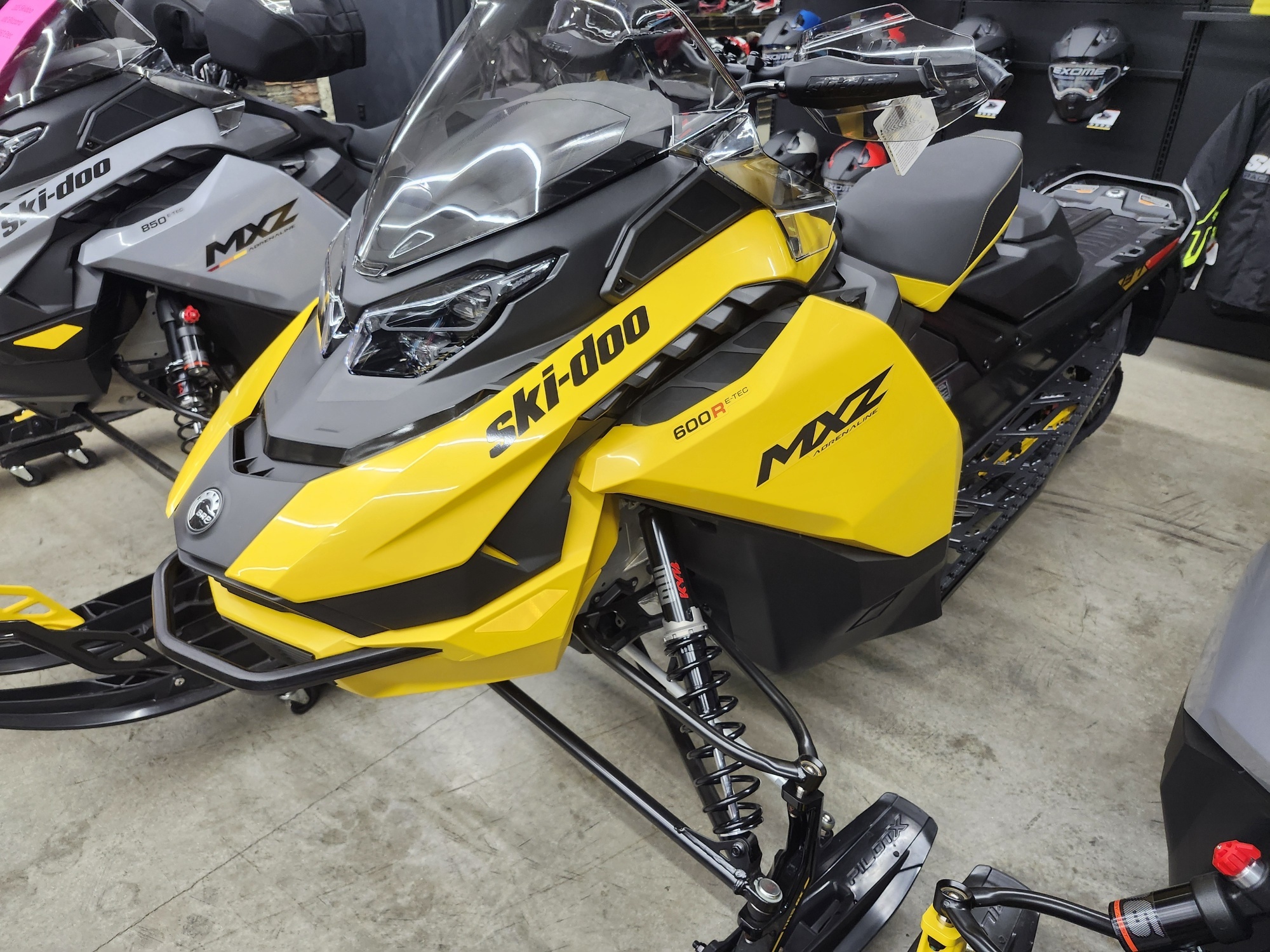 Yellow Mxz Adrenaline For Sale - Ski-Doo Snowmobiles - Snowmobile