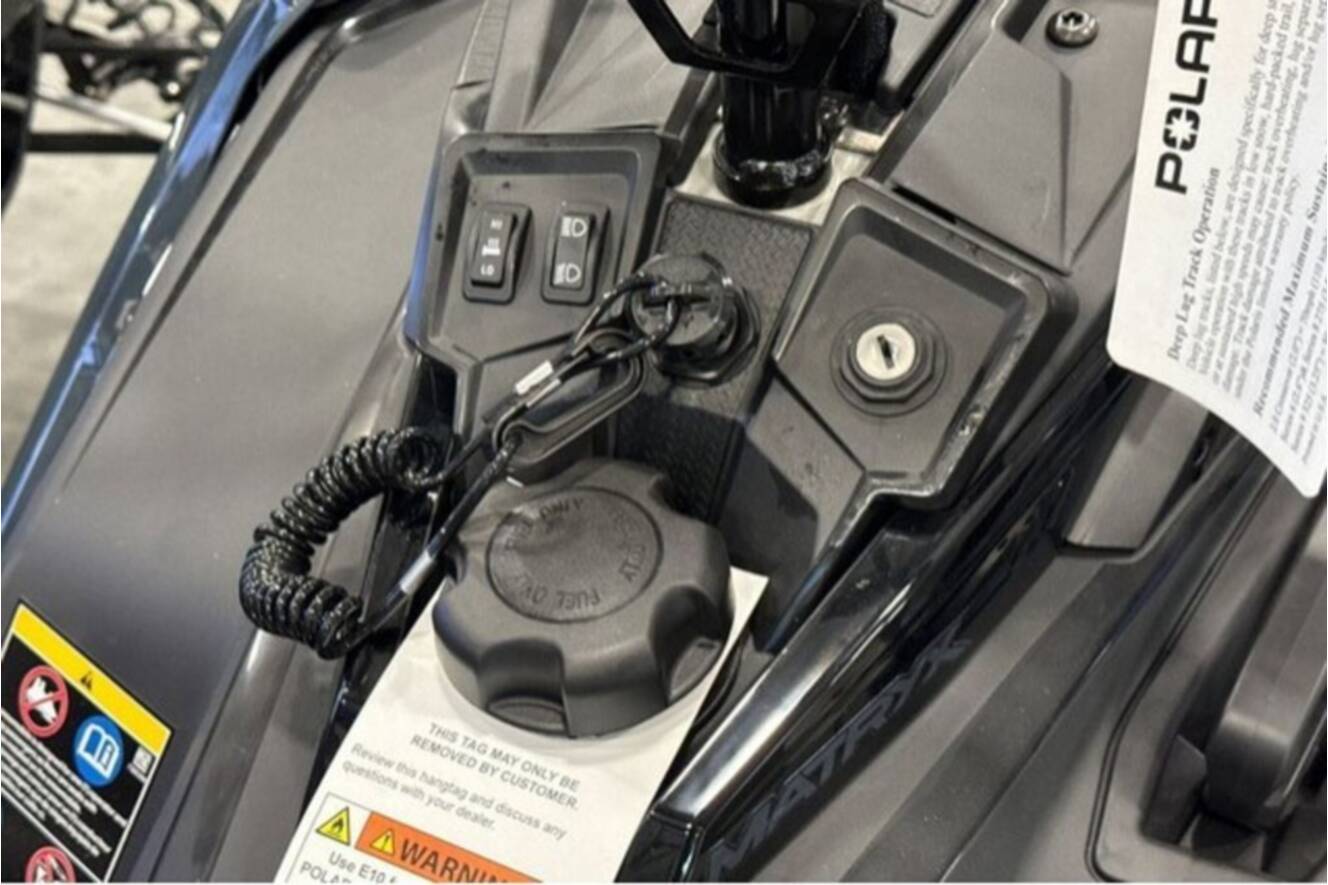 A photo of this 2026 Polaris® SNO-26 BOOST RMK KHAOS 155 Patriot Boost