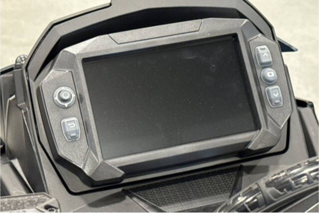A photo of this 2026 Polaris® SNO-26 BOOST RMK KHAOS 155 Patriot Boost