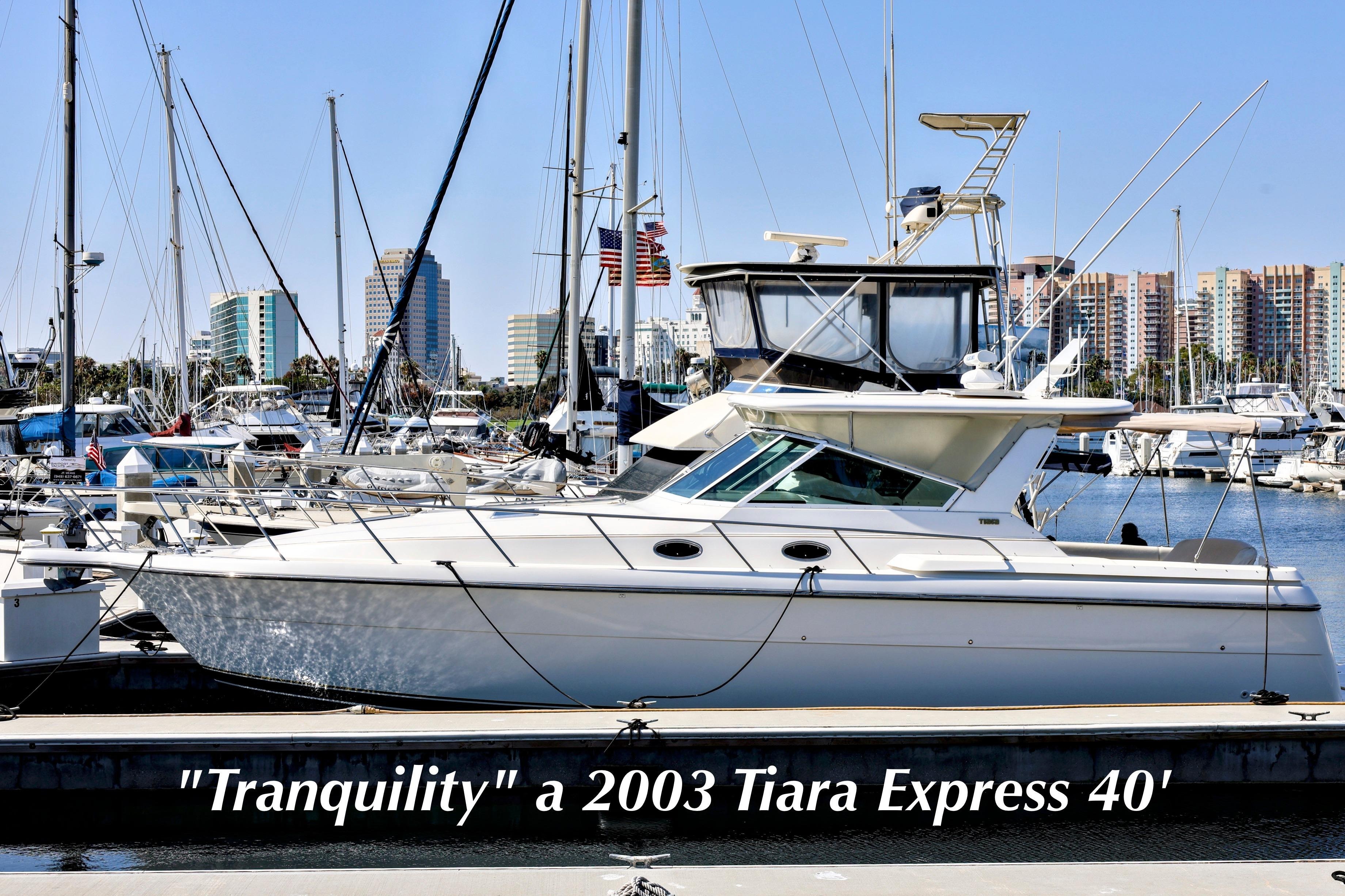 2003 Tiara Yachts 4000 EXPRESS in san pedro CA