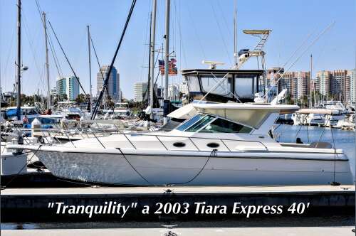 2003 Tiara Yachts 4000 EXPRESS in san pedro CA