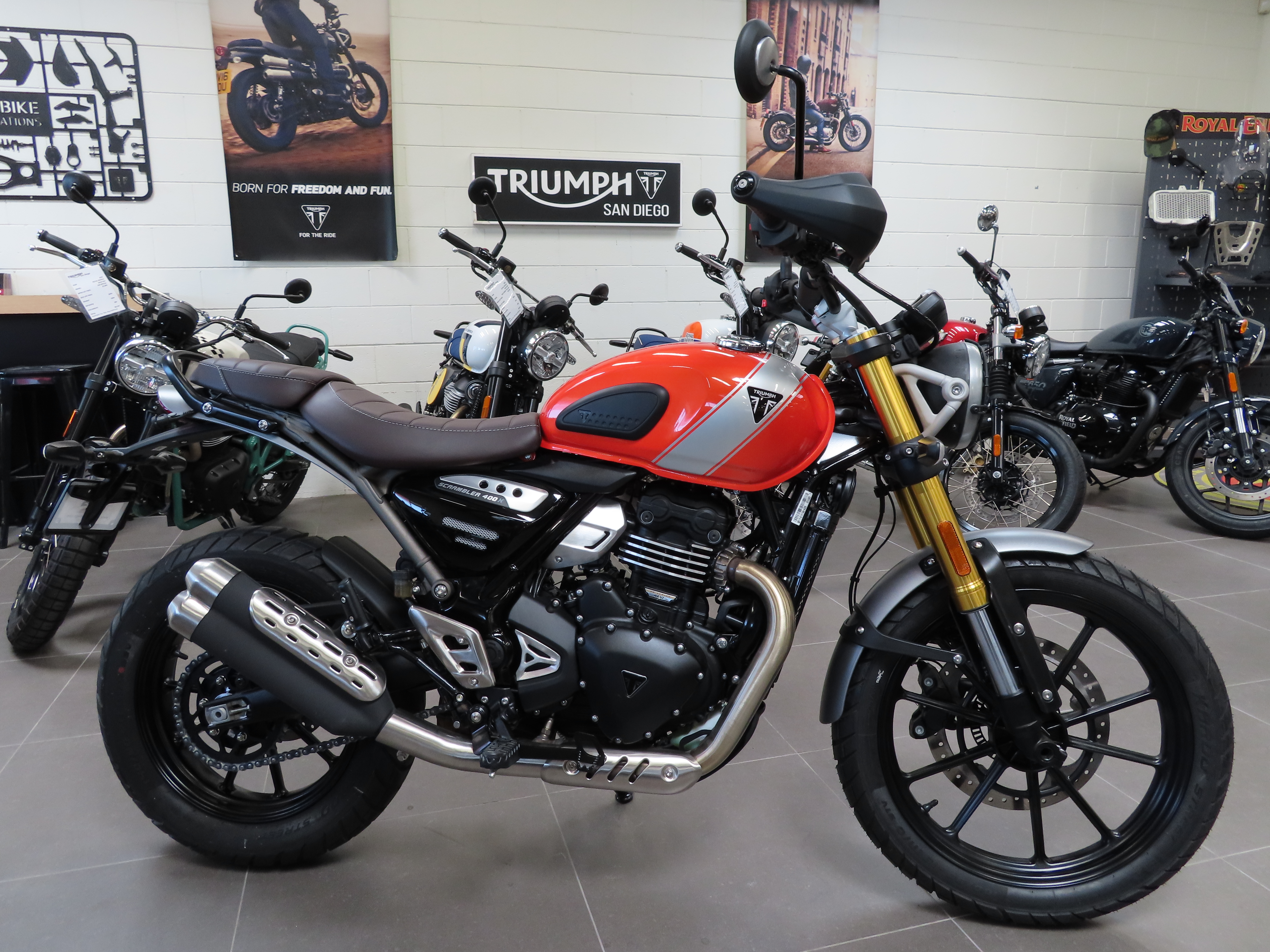 2026 Triumph SCRAMBLER 400 X 400 X in San Diego, CA