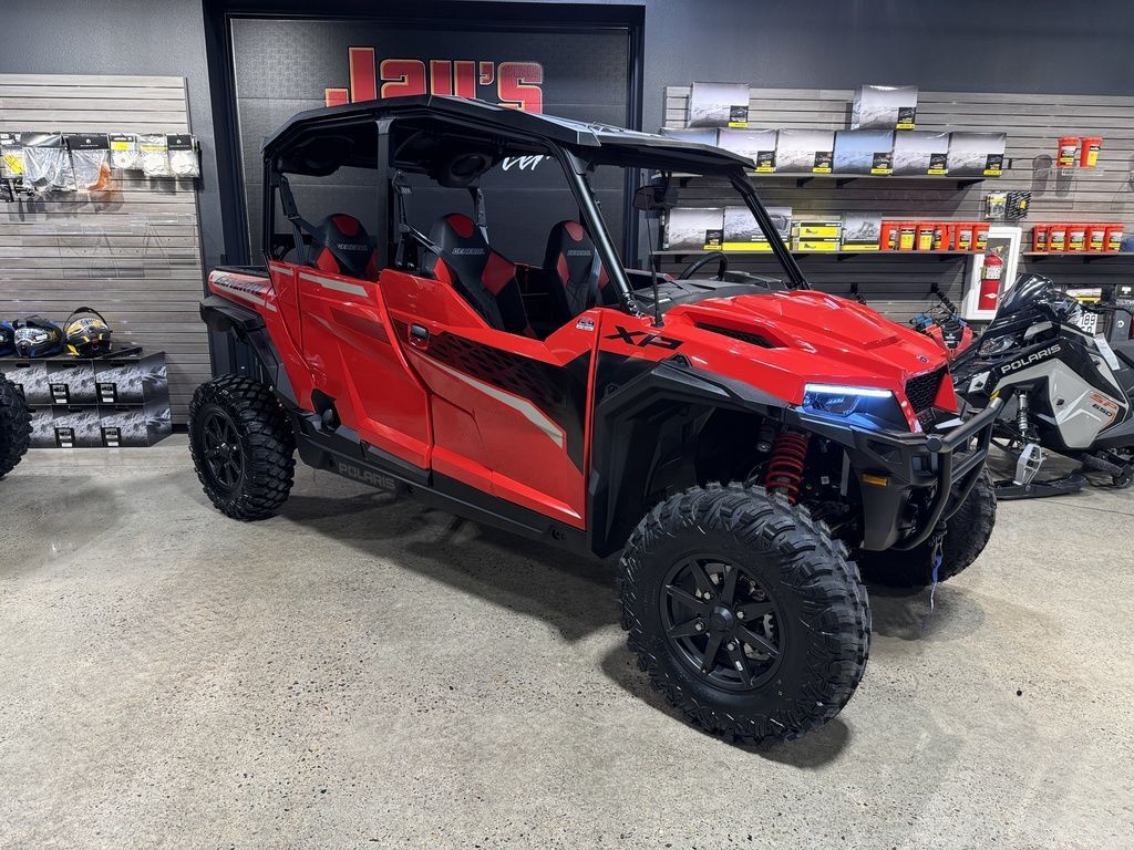 Gray Polaris General Xp 4 1000 UTV. Four Wheelers For Sale Near