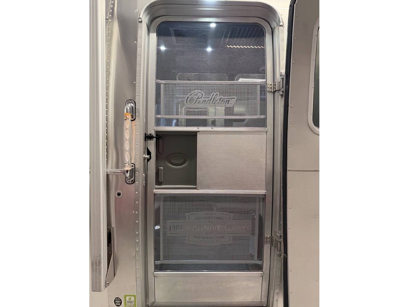 A photo of this 2016 Airstream PENDLETON 27FB