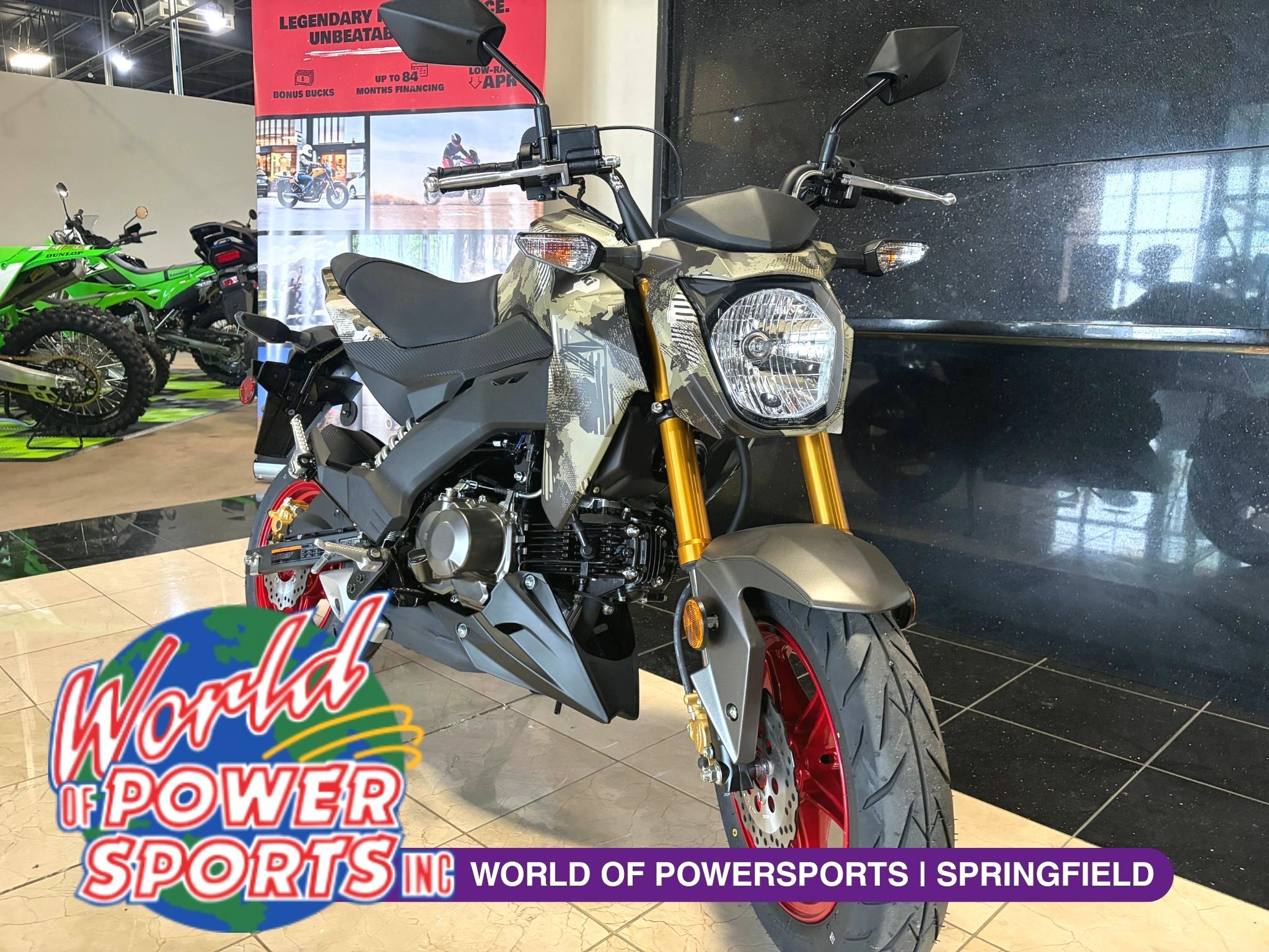 Z125pro 引き取り限定　週末値下げ バイク館武蔵村山店 新入荷情報！ミニZシリーズ！［カワサキ Z125 PRO