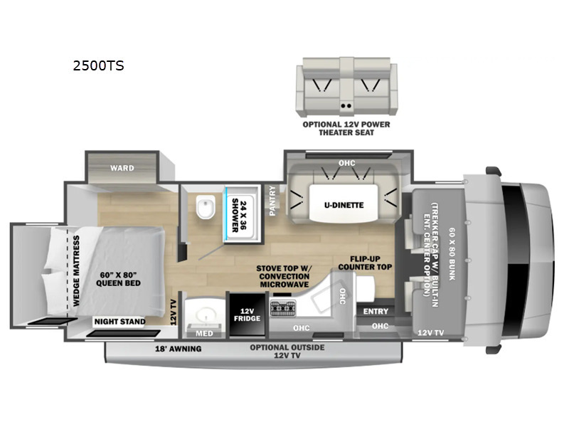 A photo of this 2026 Forest River Rv Sunseeker 2500TS