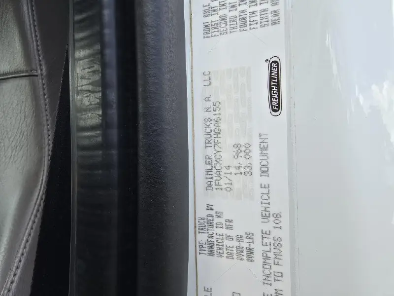 2015 FREIGHTLINER BUSINESS CLASS M2 106