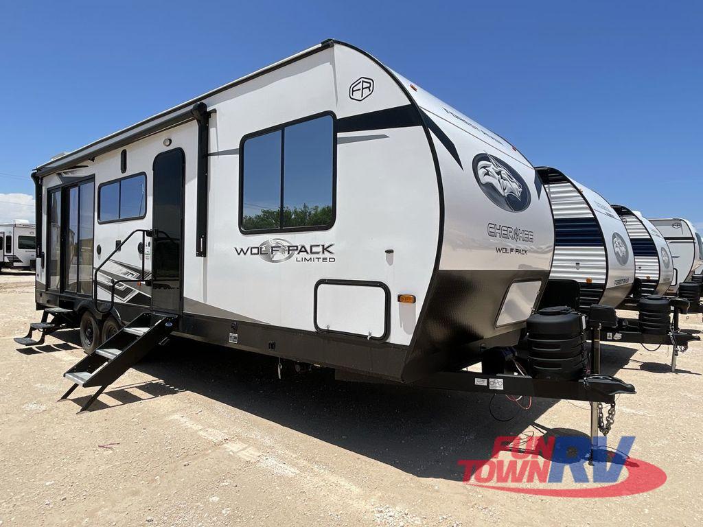 2025 Forest River Rv Cherokee Wolf Pack 25-14 Travel Trailer Toy Hauler RV