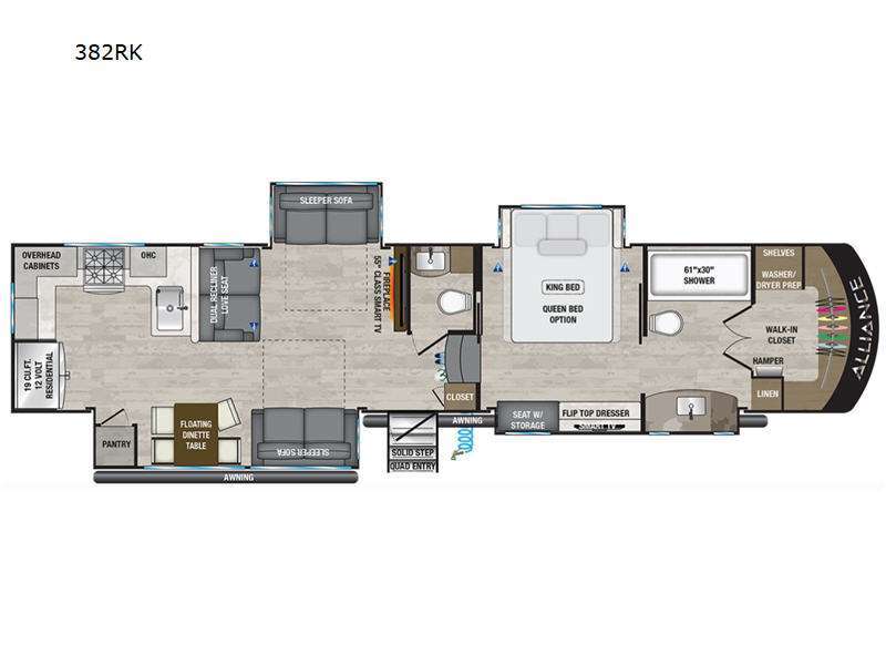 2023 Alliance Rv Paradigm 382RK in mineola TX