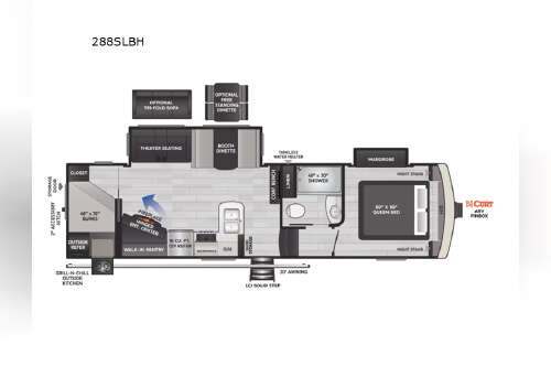 2024 Keystone Rv Arcadia Super Lite 288SLBH in corsicana TX