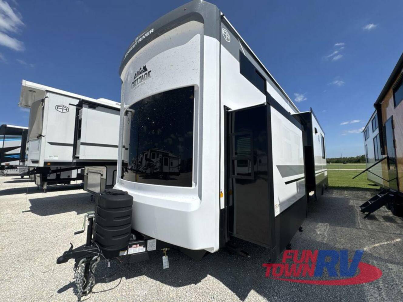 A photo of this 2026 Forest River Rv Cedar Creek Cottage 40CBK
