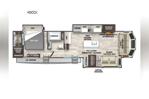 2026 Forest River Rv Cedar Creek Cottage 40CCK in adamstown PA