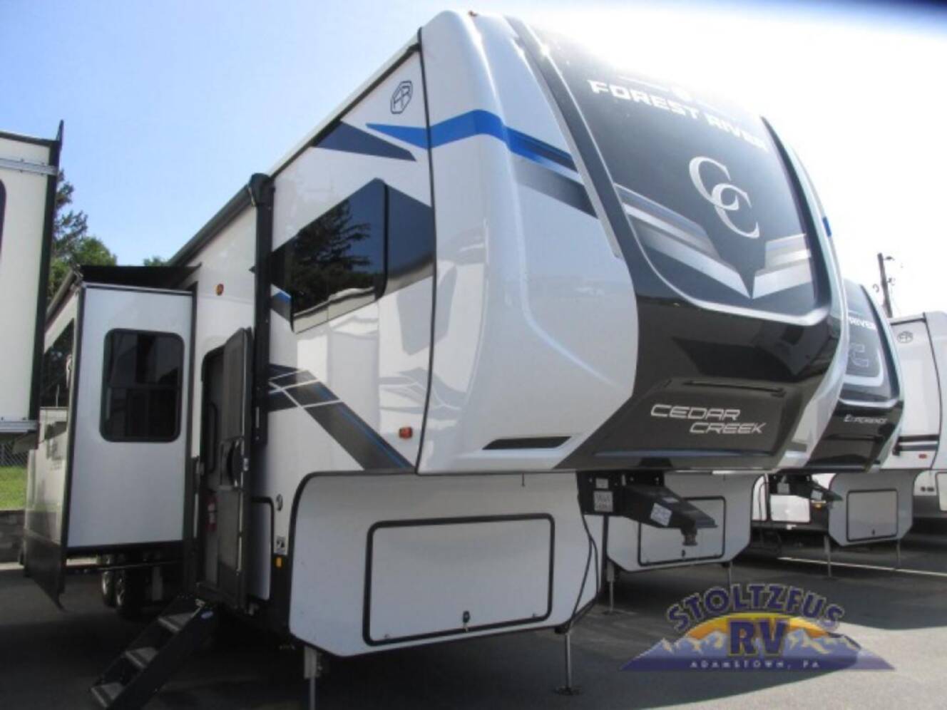 A photo of this 2025 Forest River Rv Cedar Creek 381MUD