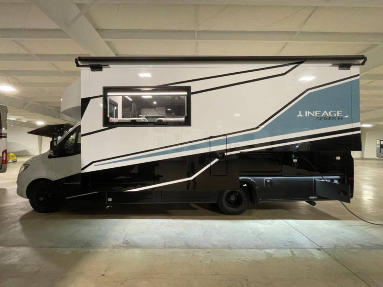 A photo of this 2026 Grand Design Lineage Series M 25FW