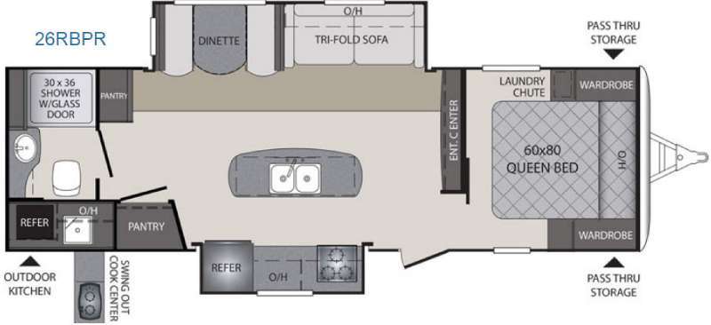 2016 Keystone Rv Premier Ultra Lite 26RBPR in brainerd MN