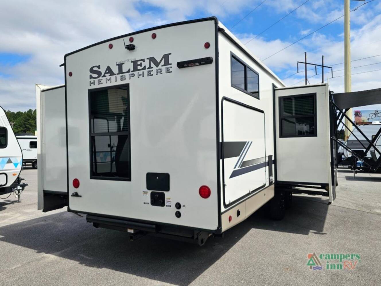 A photo of this 2024 Forest River Rv Salem Hemisphere 310BHI