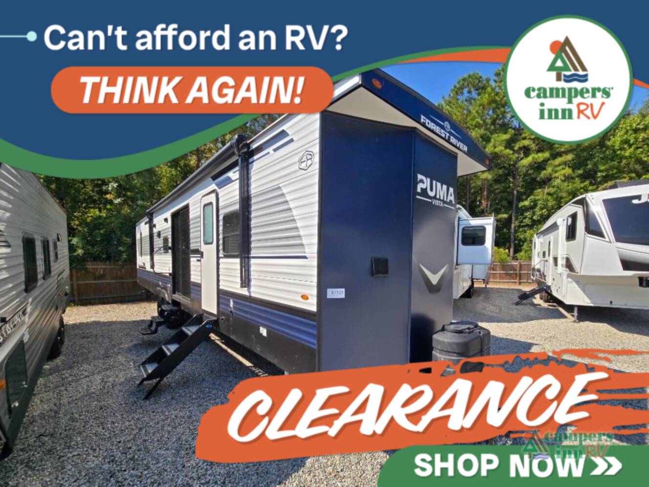 A photo of this 2026 Forest River Rv Puma Vista 39DBT