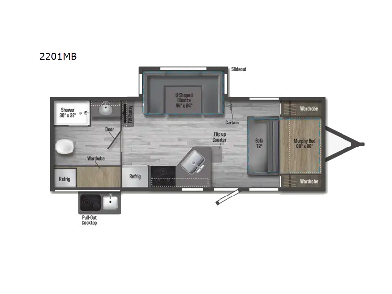 2022 Winnebago Minnie 2201MB in moncks corner SC