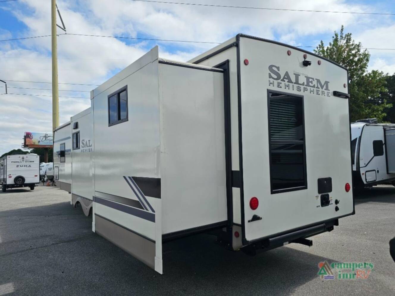 A photo of this 2024 Forest River Rv Salem Hemisphere 310BHI