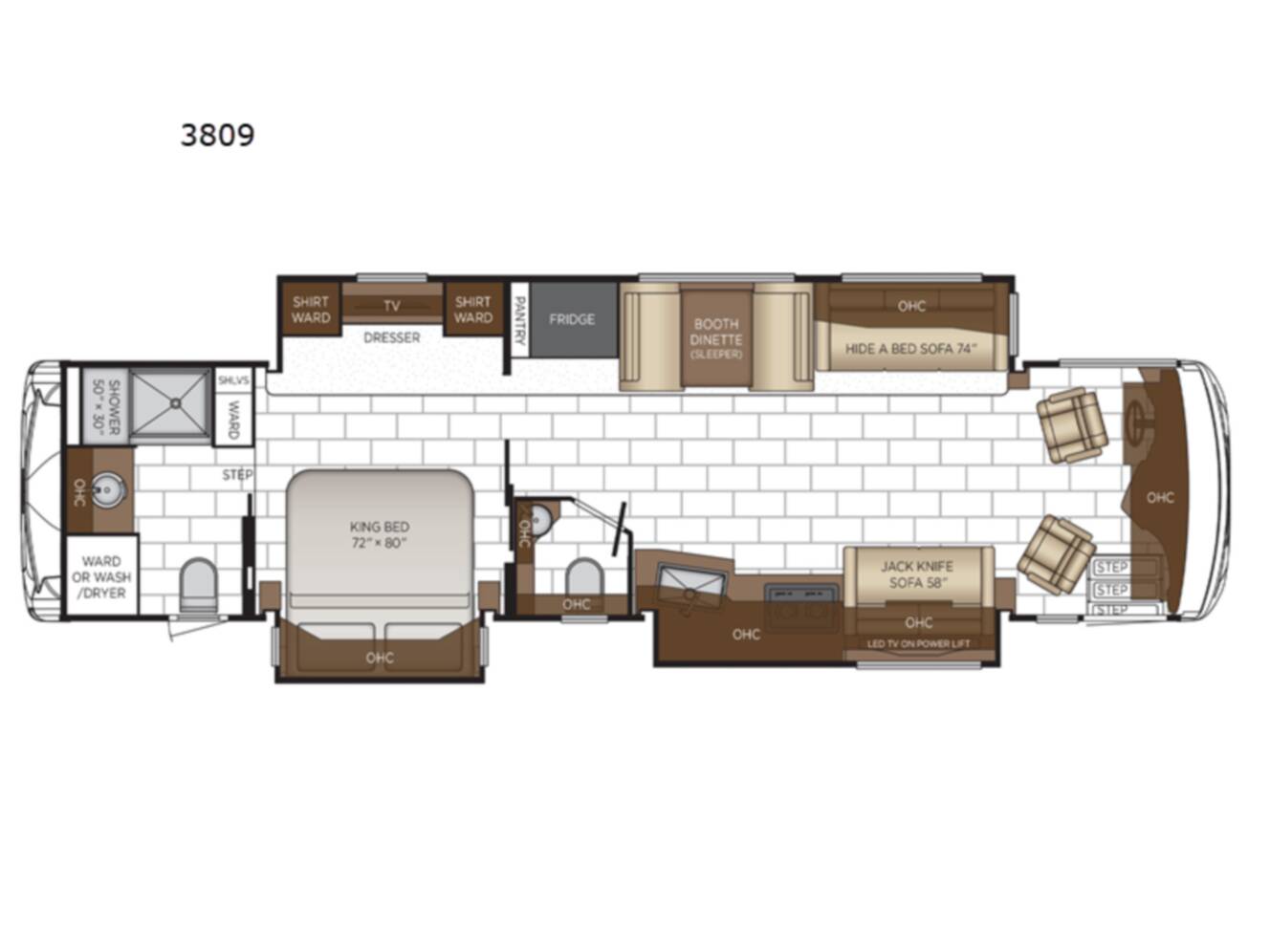 A photo of this 2025 Newmar Ventana 3809