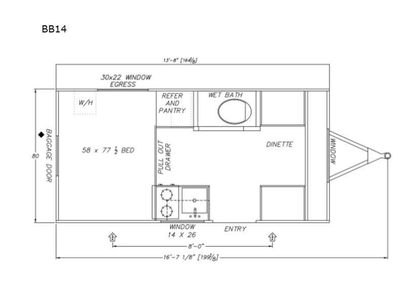 2026 Modern Buggy Rv Big Buggy BB14 in gambrills MD
