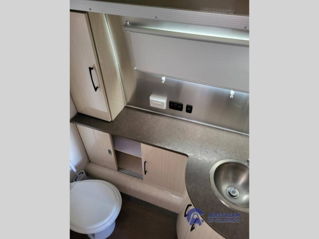 A photo of this 2015 Airstream International Serenity 30RB QUEEN