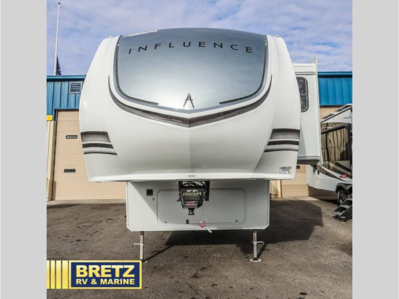 A photo of this 2026 Grand Design Influence 3503GK
