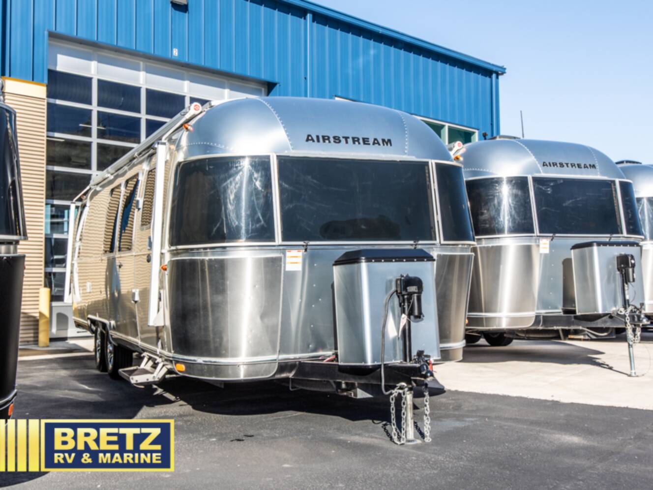 A photo of this 2022 Airstream Pottery Barn Special Edition 28RB