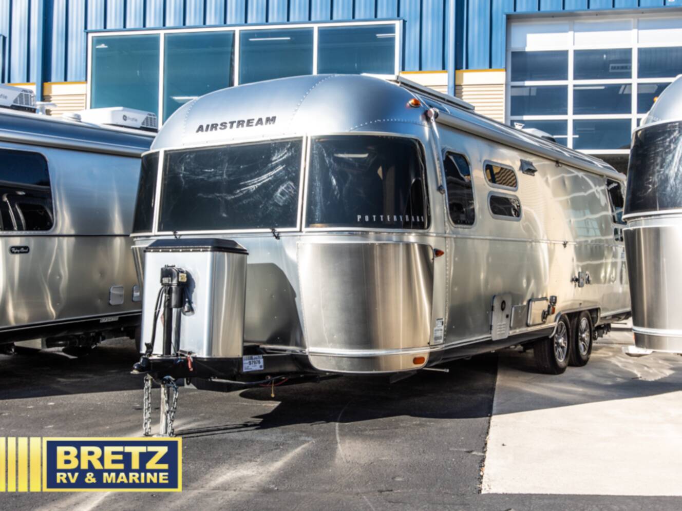 A photo of this 2022 Airstream Pottery Barn Special Edition 28RB