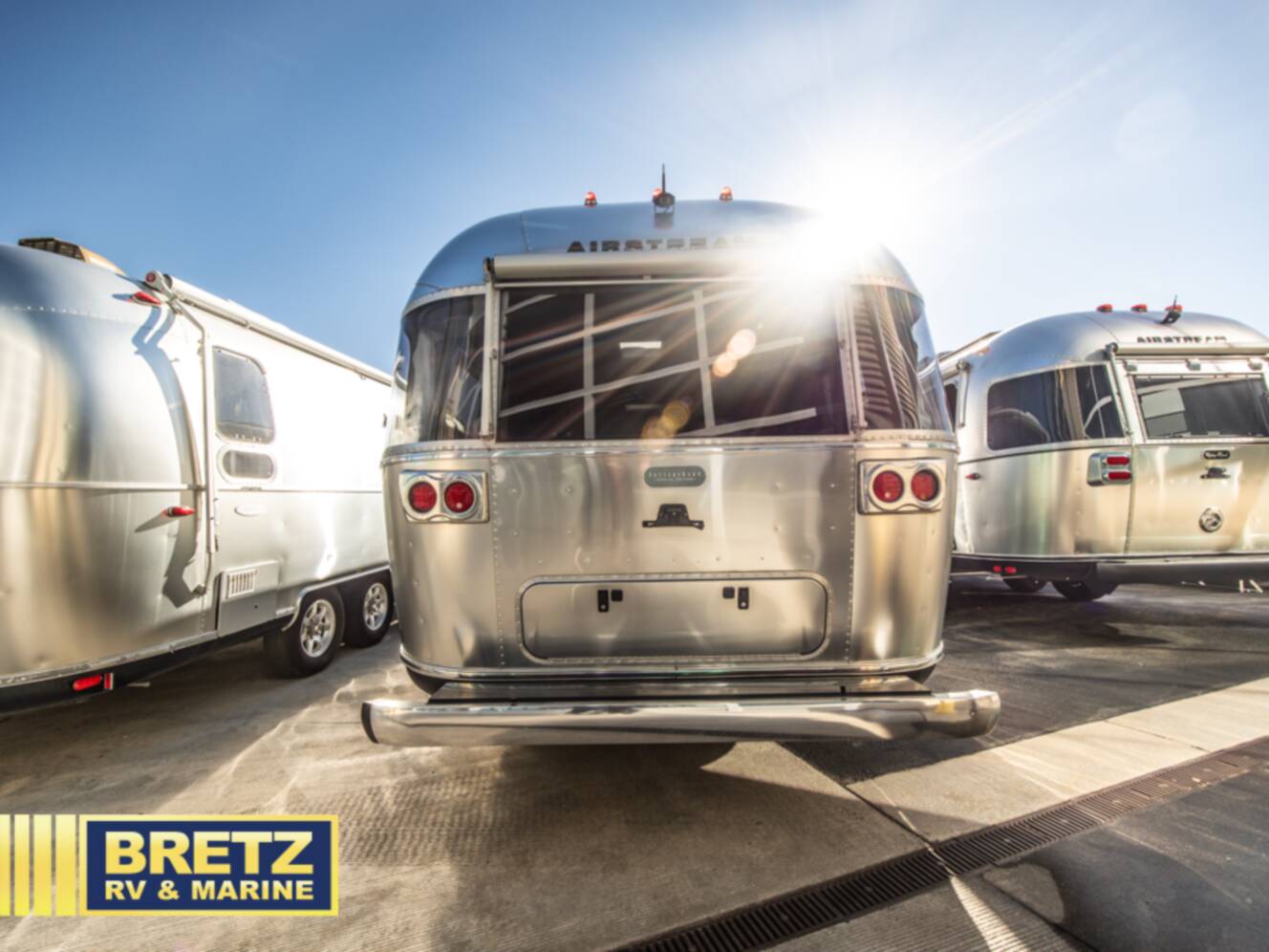 A photo of this 2022 Airstream Pottery Barn Special Edition 28RB