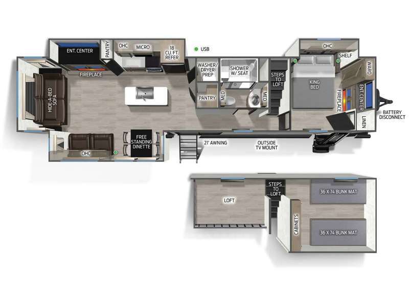 2024 Forest River Rv Cherokee Black Label M-39DLBL in butte MT