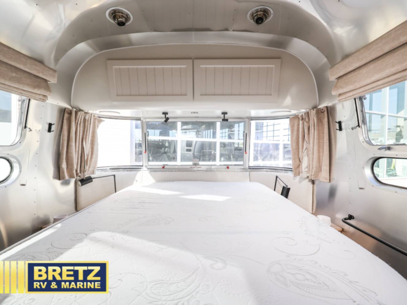 A photo of this 2022 Airstream Pottery Barn Special Edition 28RB