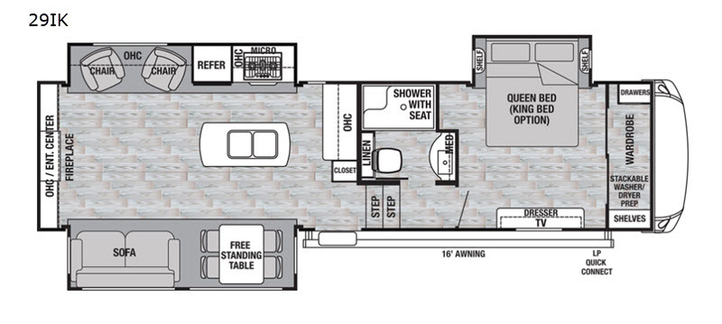2020 Forest River Rv Cedar Creek Silverback 29IK in pasco WA