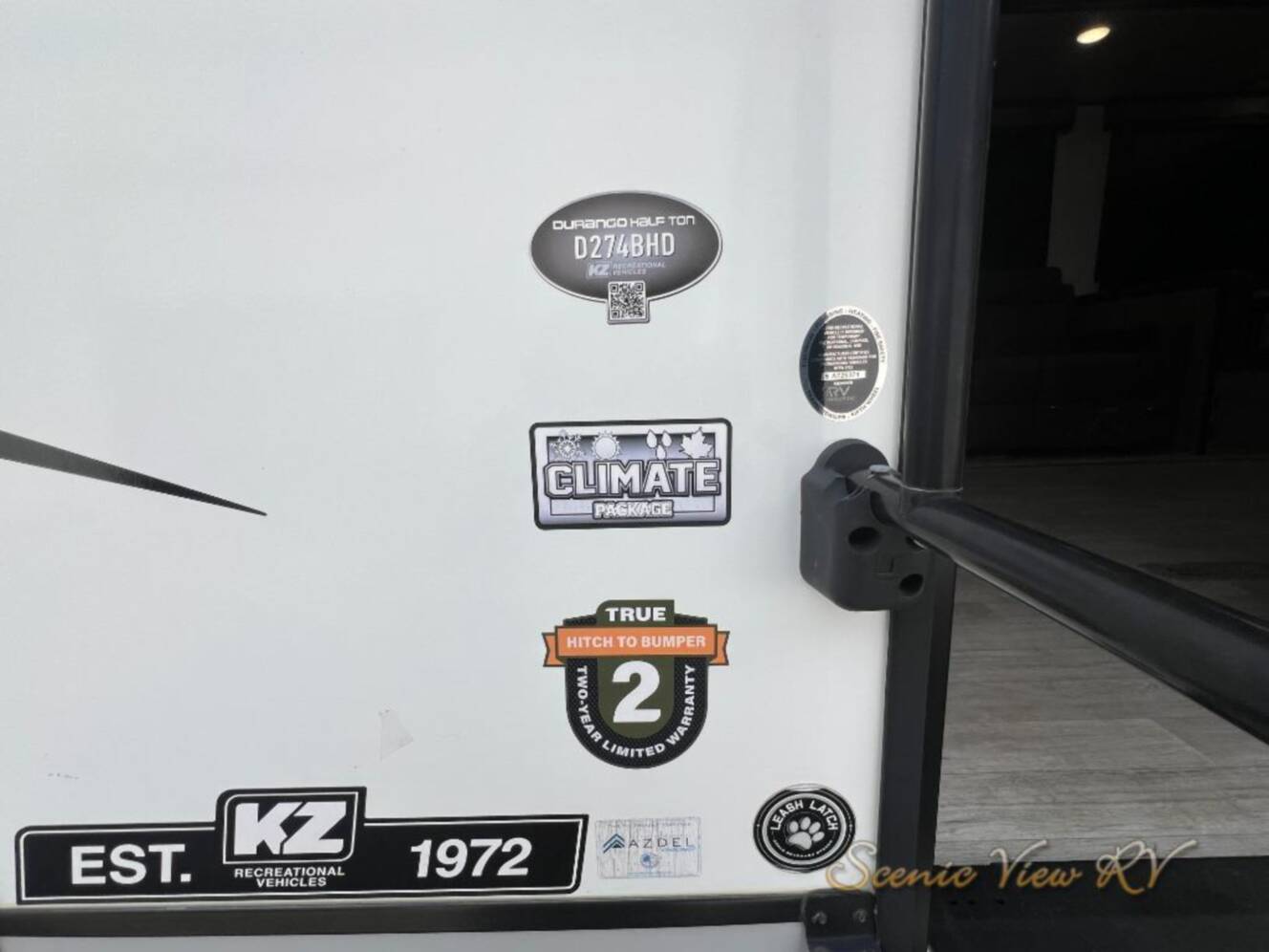 A photo of this 2023 Kz Durango Half-Ton D274BHD
