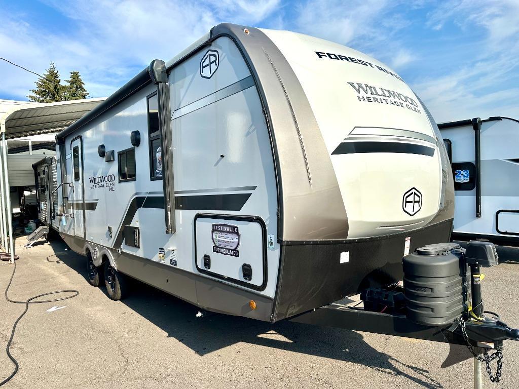 Forest River Wildwood Heritage Glen Hyper-Lyte 22RBHL RVs For Sale
