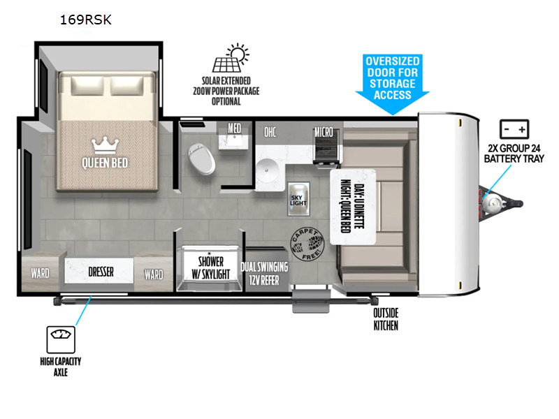 2025 Forest River Salem 169RSK in smyrna DE