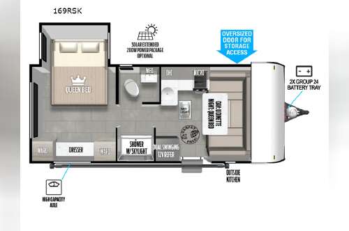 2025 Forest River Salem 169RSK in smyrna DE
