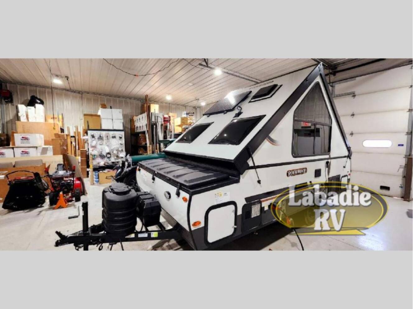 A photo of this 2025 Forest River Rv Rockwood Hard Side Series A122S