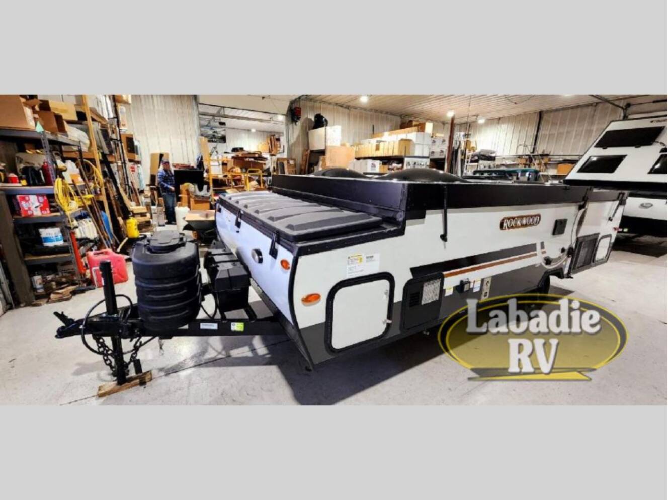A photo of this 2025 Forest River Rv Rockwood Hard Side Series A122S