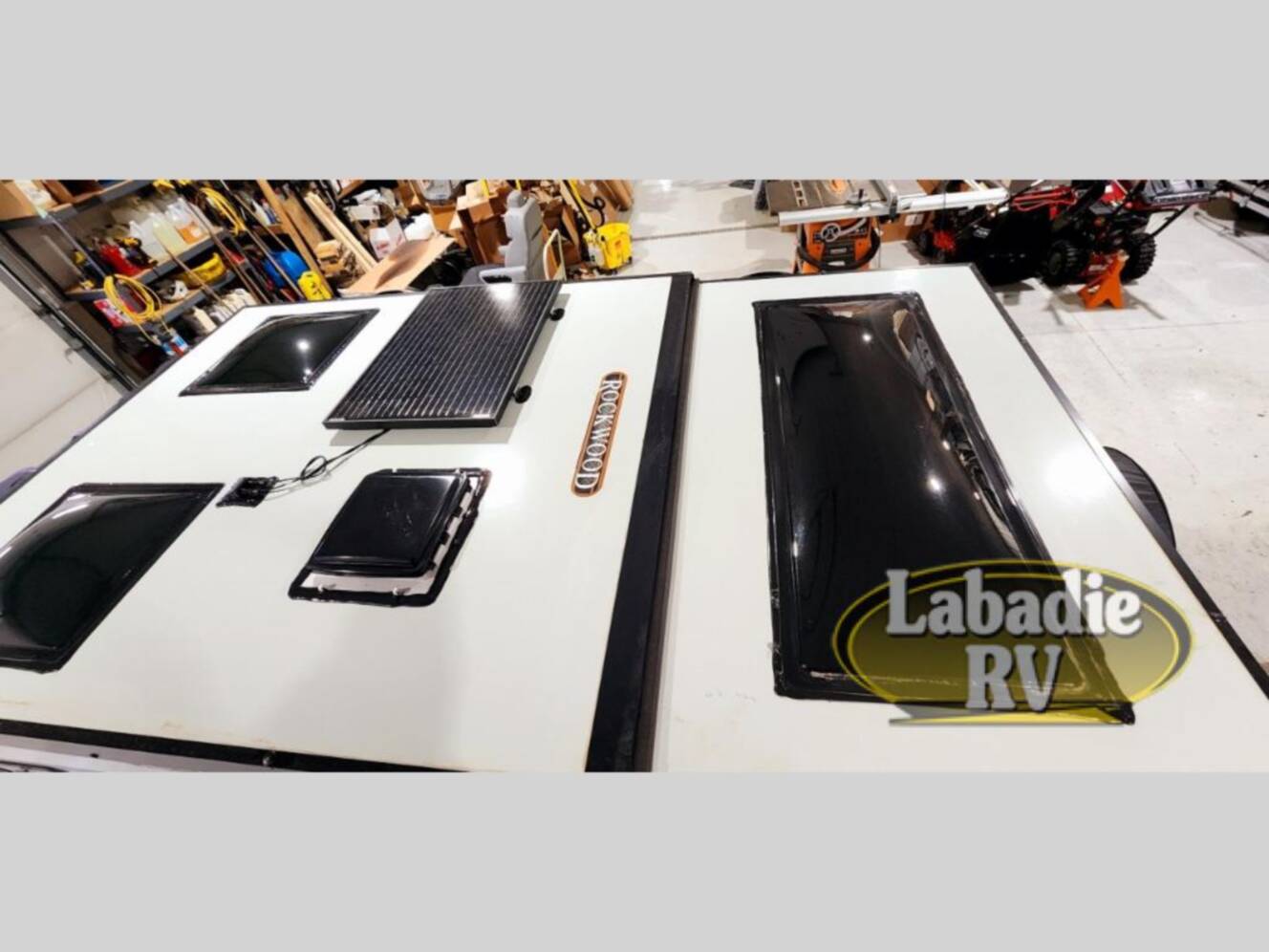 A photo of this 2025 Forest River Rv Rockwood Hard Side Series A122S