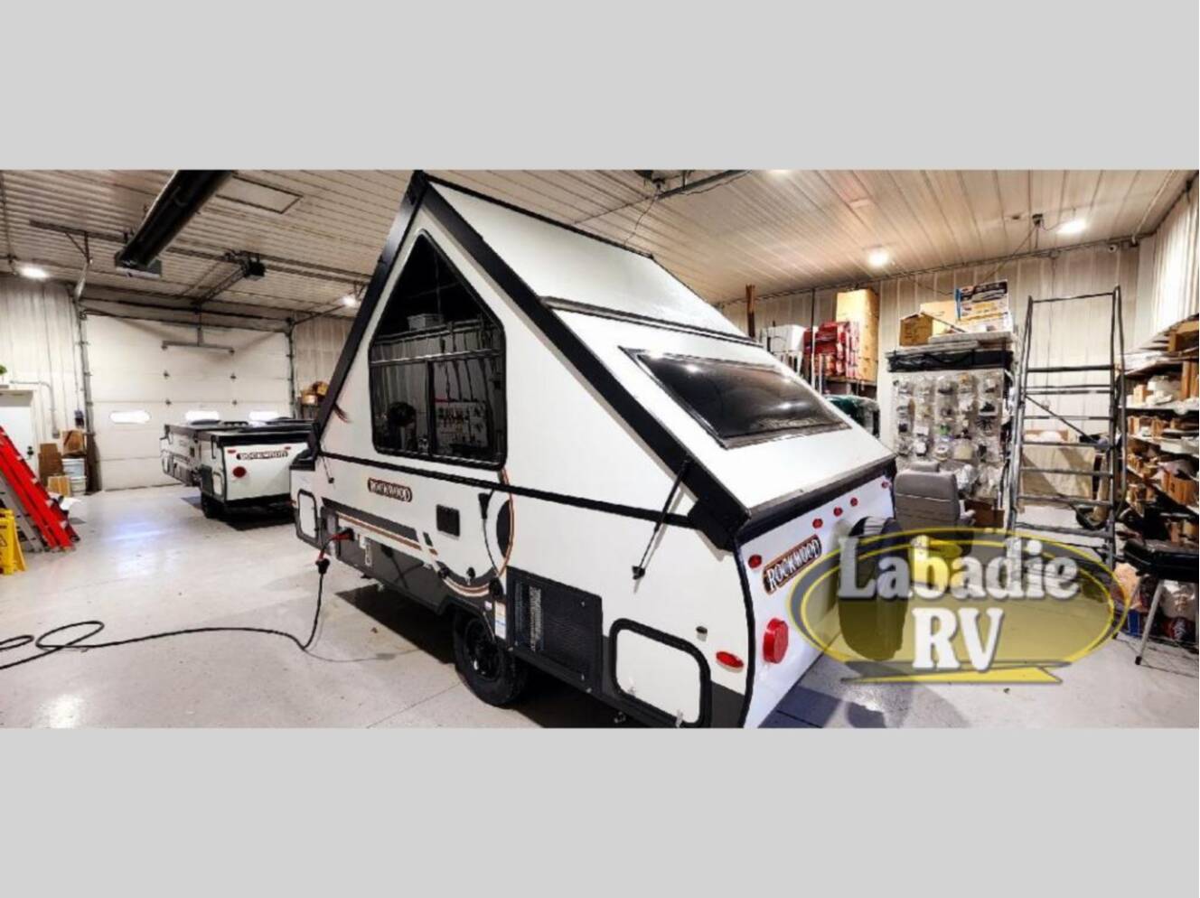 A photo of this 2025 Forest River Rv Rockwood Hard Side Series A122S