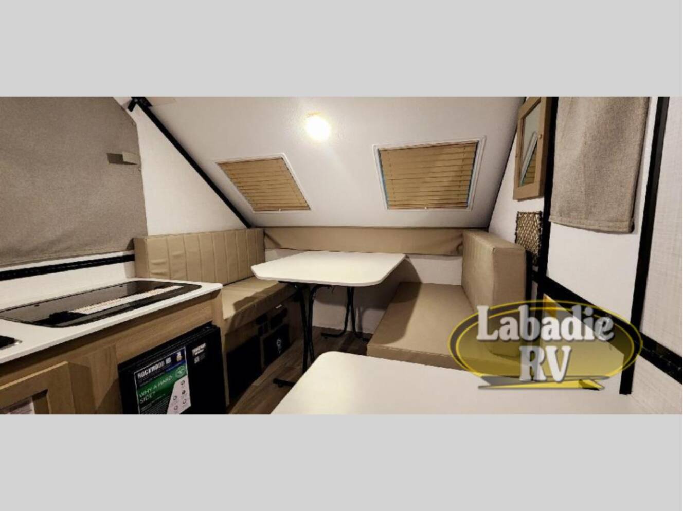 A photo of this 2025 Forest River Rv Rockwood Hard Side Series A122S
