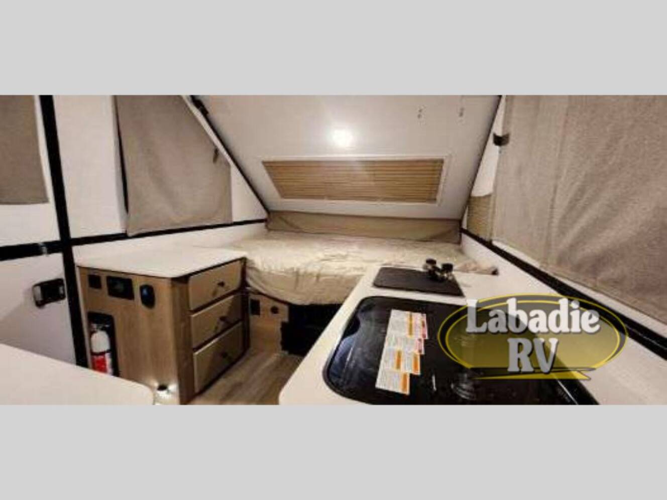 A photo of this 2025 Forest River Rv Rockwood Hard Side Series A122S