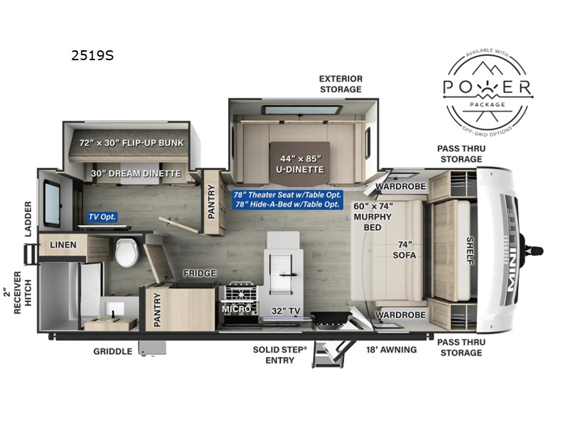2026 Forest River Rv Rockwood Mini Lite 2519S in albertville MN
