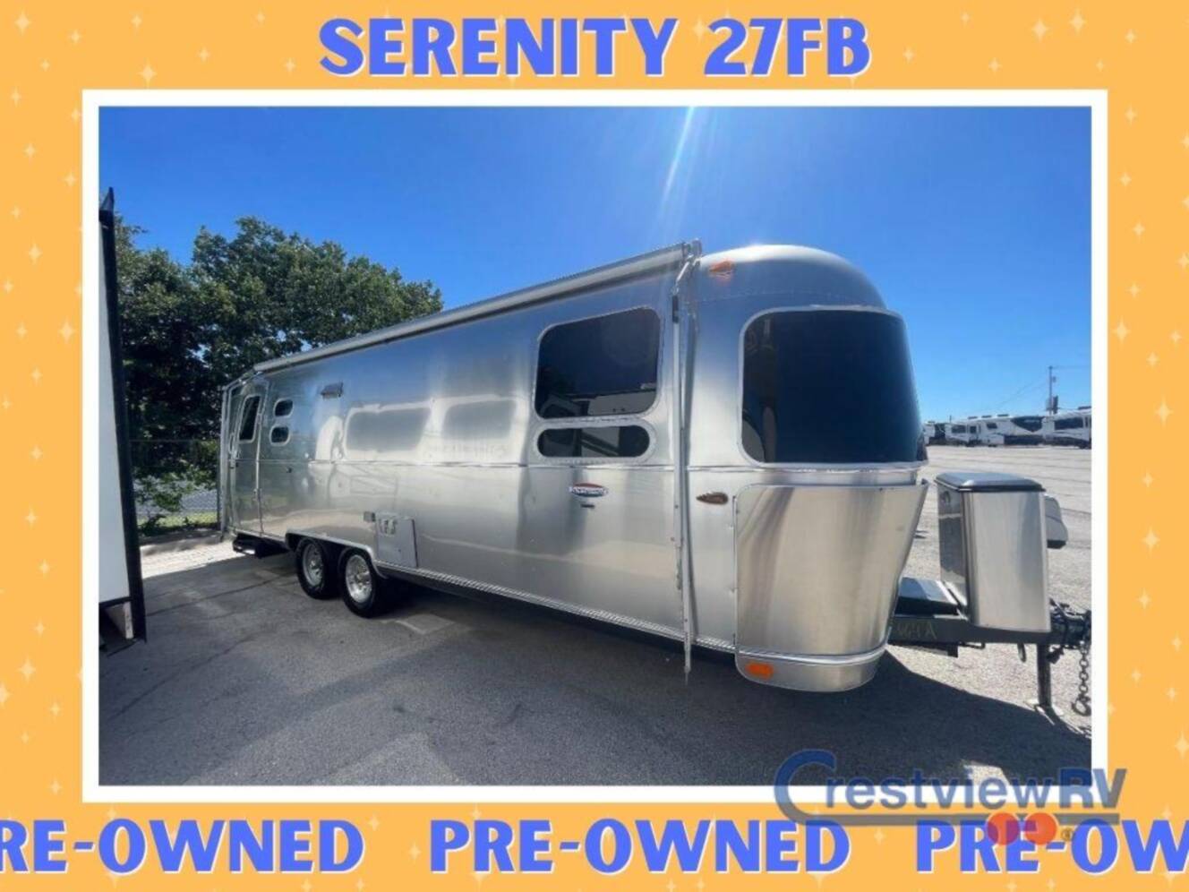 A photo of this 2016 Airstream International Serenity 27FB
