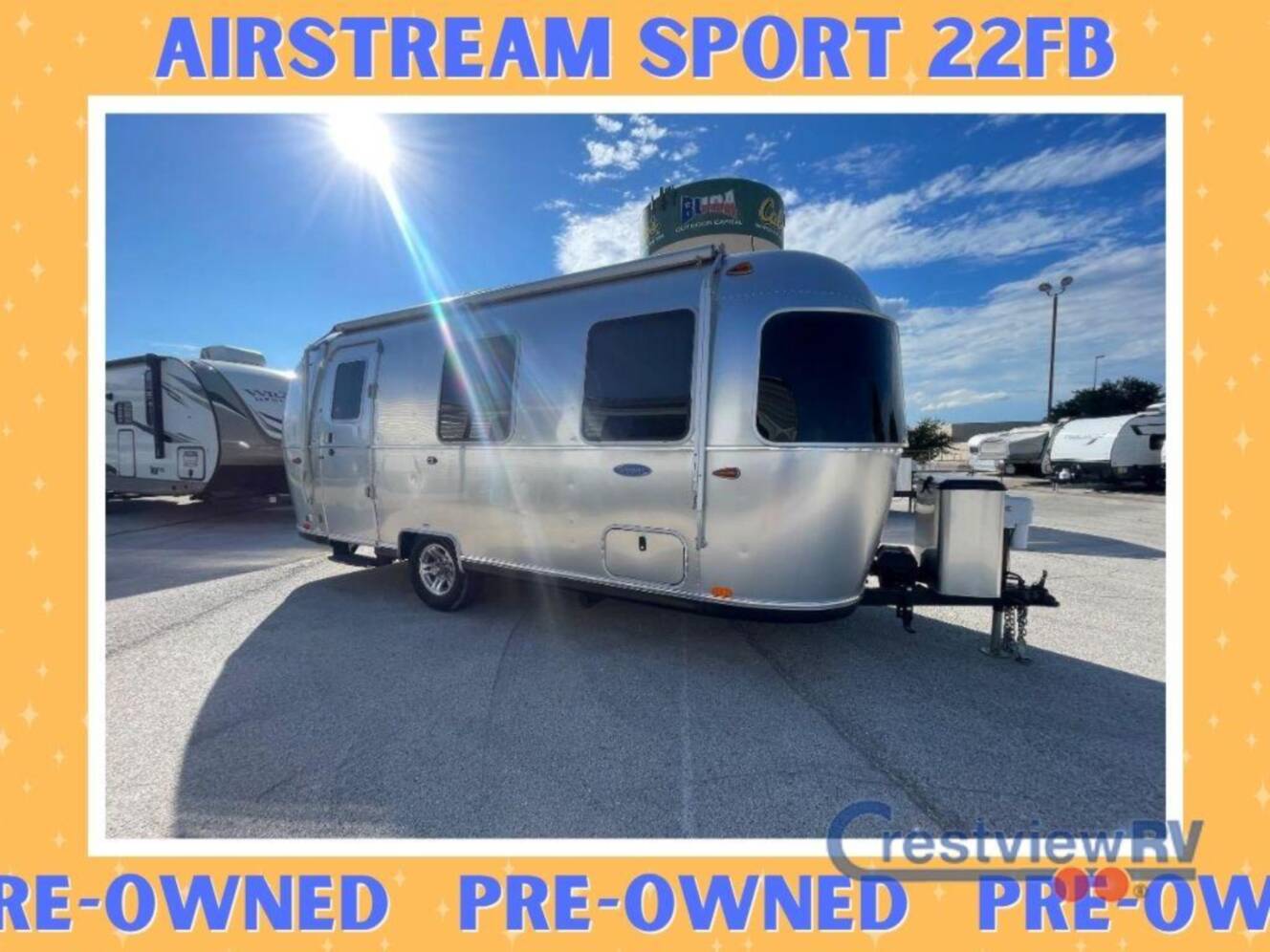 A photo of this 2019 Airstream Sport 22FB