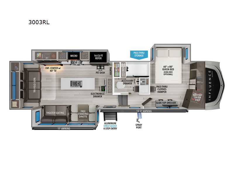 2026 Grand Design Influence 3003RL in buda TX