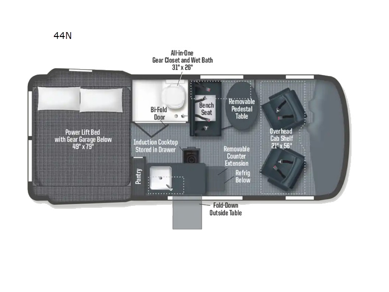 2026 Winnebago Revel Sport 44N in buda TX